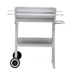 Pasadena Trolley Mounted Charcoal BBQ Grill