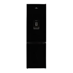 WILLOW WFFD250CDX No Frost 250L Fridge Freezer, Water Dispenser, Dark