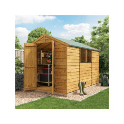 (10x6, Windowed) BillyOh Keeper Overlap Apex Shed