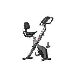 3 In 1 Folding Exercise Bike,Magnetic X-Bike Recumbent Fitness Bike