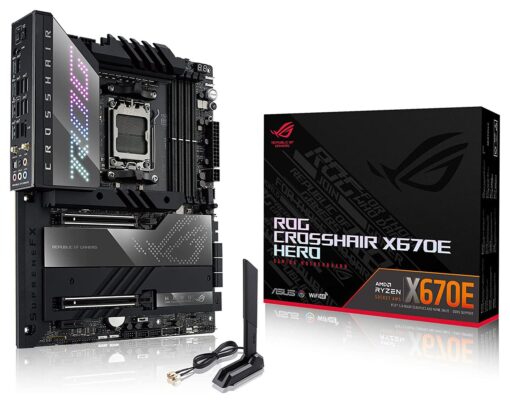 ASUS AM5 ROG Crosshair AMD X670E Hero AMD Motherboard