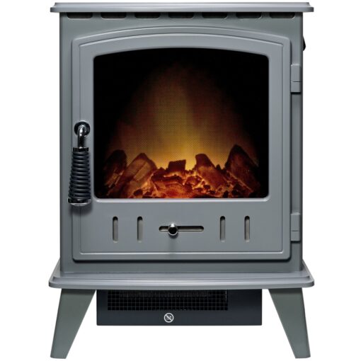 Adam Aviemore Electric Stove - Grey