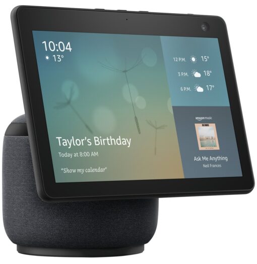 Amazon Echo Show 10 3rd Gen Smart Display with Alexa - Black