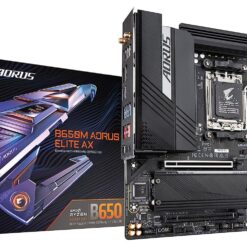 Aorus AM5 AMD B650M Elite AX M-ATX Motherboard