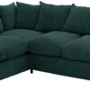 Argos Home Harry Fabric Left Hand Corner Chaise Sofa - Teal