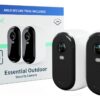 Arlo Essential 2 1080p 4-in-1 Wi-FI Security Camera - 2 Pack