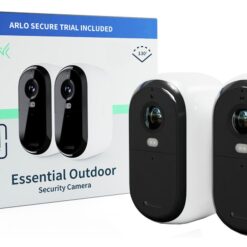 Arlo Essential 2 1080p 4-in-1 Wi-FI Security Camera - 2 Pack