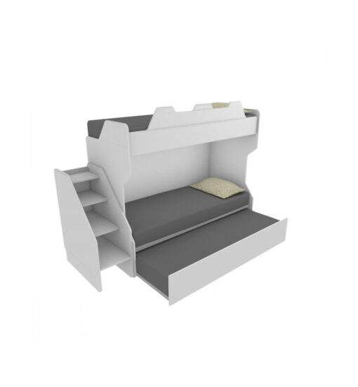 Arnoldo Standard Bunk Bed with Trundle