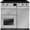 Belling 90EI 90cm Double Oven Electric Range Cooker - Silver