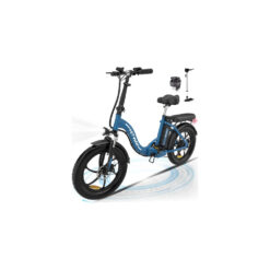 (Blue) HITWAY Bk6s Electric Bike 20 Ebikes up 90KM