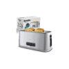 Breville Edge Silver 4-Slice Toaster with Extra Long Slots and High-Lift | Brushed Stainless Steel [VTR023]