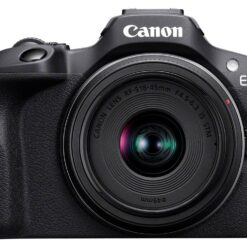 Canon EOS R100 Mirrorless Camera With RF 18-45mm IS STM Lens