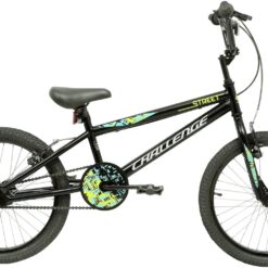 Challenge 20 inch Wheel Size Unisex Street BMX Bike - Black