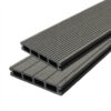 Composite Decking Boards Edging Wood Plastic Fixings Pack / 9 SQM Castle Grey