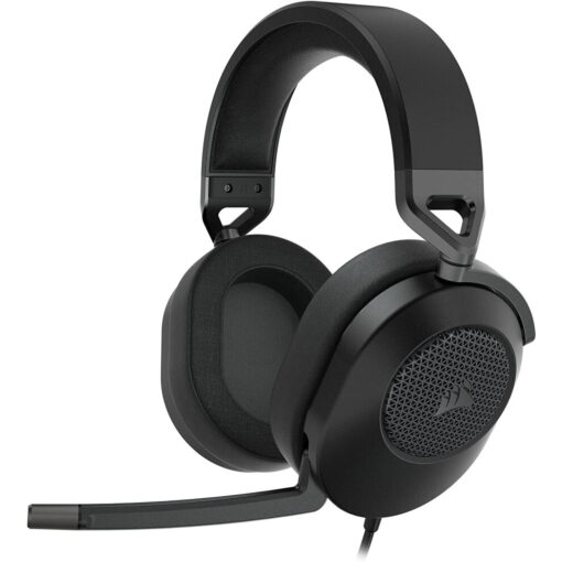 Corsair HS65 SURROUND Gaming Headset (Leatherette Memory Foam Ear Pads, Dolby Audio 7.1 Surround Sound on PC and Mac,...