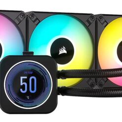 Corsair iCUE H150i ELITE LCD XT Liquid CPU Cooler - Black