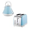 Dainty SQ Professional Dainty 1.8L Stainless Steel Electric Kettle and 2 Slice Toaster Set