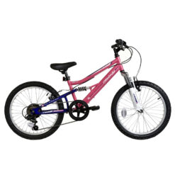 Dallingridge Melody 20" Girls Full Suspension Mountain Bike Pink/Blue