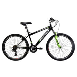 Dallingridge Pulsar Hardtail Mountain Bike, 26" Wheel - Black/Green