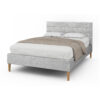 Eleonor Upholstered Bed Frame with Mattress