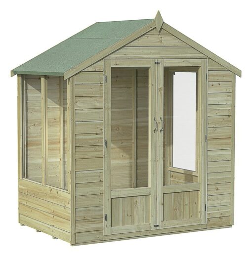 Forest Oakley Overlap Apex Summerhouse - 6 x 4ft