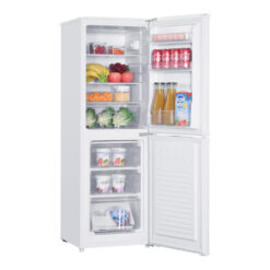 Freestanding 50/50 Fridge Freezer, 87L Fridge, 55L Freezer, statesman