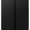 Fridgemaster MS83430FFB American Fridge Freezer - Black