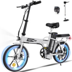 HITWAY Electric Bike for Adults Foldable City Bikes with 250W Motor