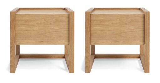 Habitat 60 Hana 1 Drawer Bedside Table Set - Oak