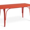 Habitat 60 Larsa 6 Seater Solid Birch Dining Table - Red