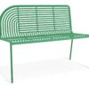 Habitat 60 Lucinda 2 Seater Metal Garden Bench - Green