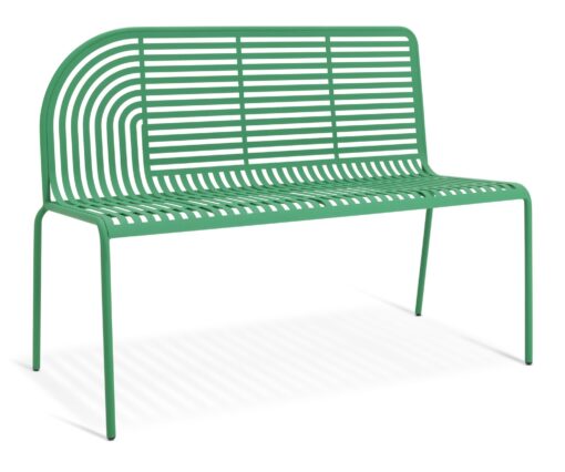 Habitat 60 Lucinda 2 Seater Metal Garden Bench - Green