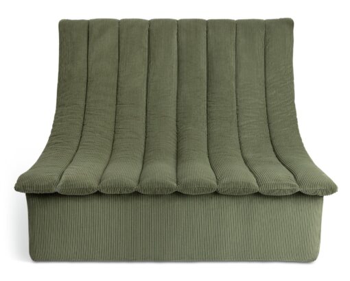 Habitat 60 Scoop Fabric Chair - Green