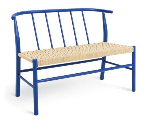 Habitat 60 Scottie Oak Bench - Blue