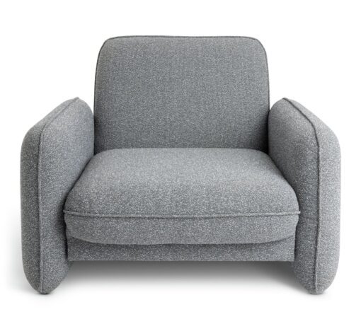 Habitat 60 Trac Fabric Armchair - Grey