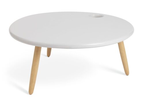 Habitat 60 Yumemi Round Coffee Table by Felix Conran - Grey