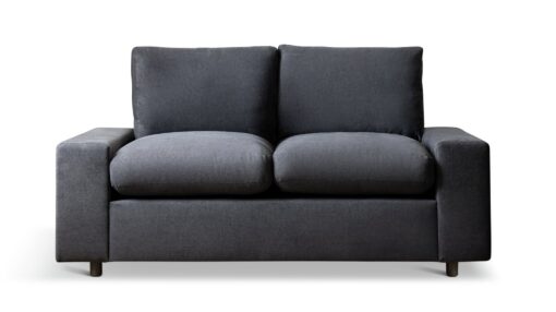 Habitat Holme Fabric 2 Seater Sofa - Charcoal