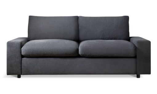 Habitat Holme Fabric 3 Seater Sofa - Charcoal