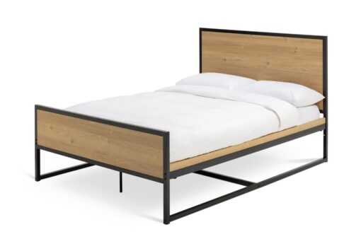 Habitat Loft Living Kingsize Wooden Bed Frame - Oak