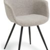 Habitat Noella Fabric Dining Chair - Natural