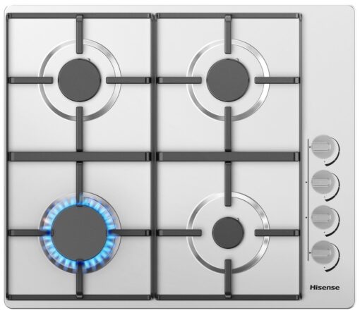 Hisense GM642XHS Gas Hob - Stainless Steel