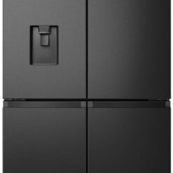 Hisense RQ758N4SWF1 PureFlat American Fridge Freezer-Black