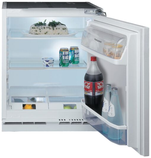 Hotpoint HBUL011UK Under Counter Fridge - Stainless Steel