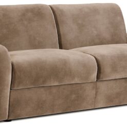 Jay-Be Deco Velvet 3 Seater Sofa Bed - Beige