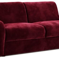 Jay-Be Deco Velvet 3 Seater Sofa Bed - Burgundy