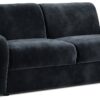 Jay-Be Deco Velvet 3 Seater Sofa Bed - Charcoal