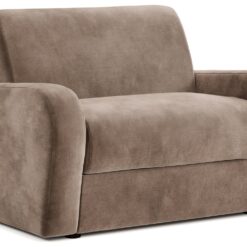 Jay-Be Deco Velvet Love Chair Sofa Bed - Beige