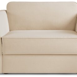 Jay-Be Elegance Fabric Cuddle Chair Sofa Bed - Cream