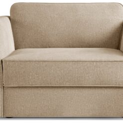 Jay-Be Elegance Fabric Cuddle Chair Sofa Bed - Stone