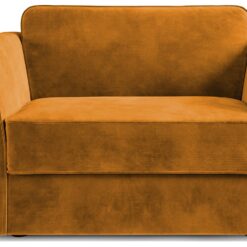 Jay-Be Elegance Velvet Cuddle Chair Sofa Bed - Gold